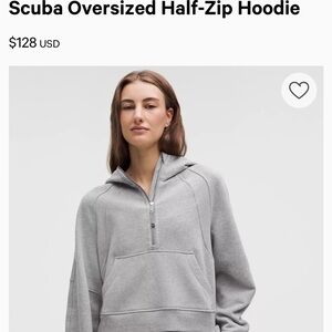 Scuba Half-Zip Hoodie